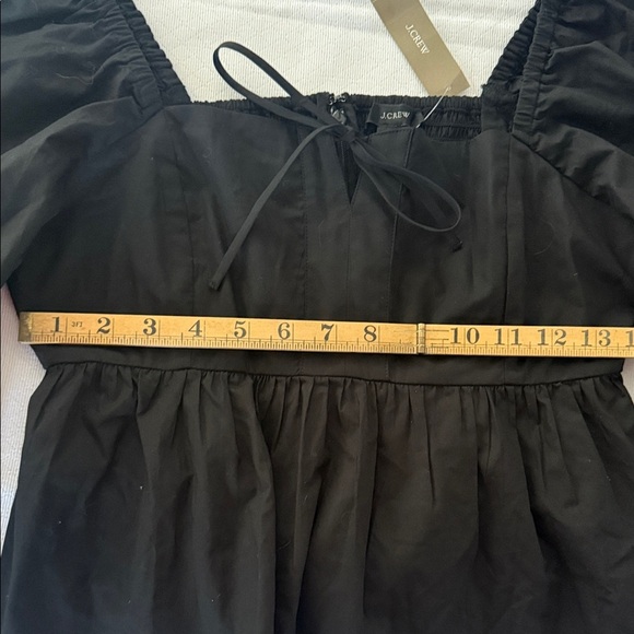 J Crew 100% Cotton Elegant Black Women's Top. Size 6. New! - Picture 7 of 12